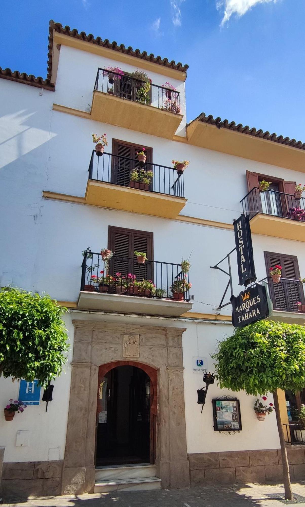 Hostal Rural Marques De Zahara Zahara De La Sierra Εξωτερικό φωτογραφία